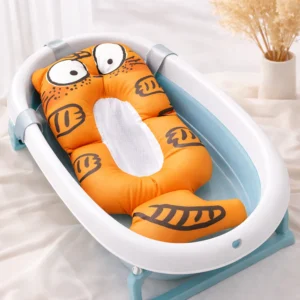 Baby Cushion Bathtub Support Bather Tiger Orange - Sunshine