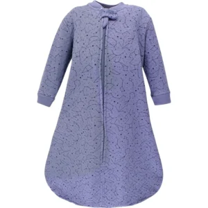 Baby Premium Quilted Long Sleeve Sleeping Bag Swaddle Star Blue - Sunshine