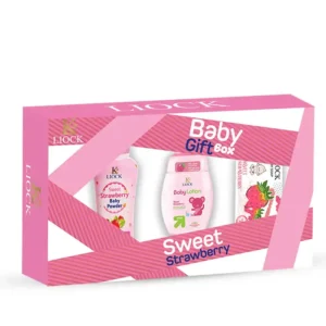 Little Star Baby Bath Gift Box 3In1 Pink